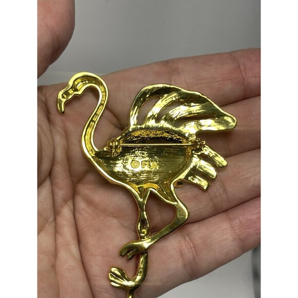 Firefly Fox Badger’s Family Heirloom Flamingo Pin Brooch New - Picture 3 of 9